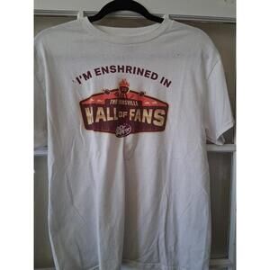 Dr. Pepper Men's Short Sleeve T-Shirt, White Medium 23 Hall Of Fans U1